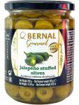 Оливки без косточки Bernal Gourmet с халапеньо 250 г