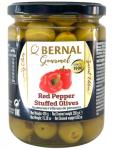 Оливки без косточки Bernal Gourmet с паприкой  250 г