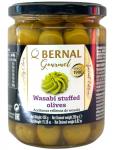Оливки без косточки Bernal Gourmet с васаби – пикантный вкус 250 г