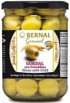Оливки гигантские без косточки Bernal Gourmet с острым перцем 250 г
