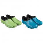 Галоши утепленные женские AYO, синий/зеленый, размер 36-41, материал галоши ЭВА, утеплитель ворсин