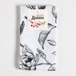 Дорожка «Доляна» Plant leaves, 40?146 см, 100% хлопок, рогожка 164 г/м?