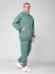 Костюм мужской футер 2-х нитка "РОДОС" ЗЕЛЕНЬ