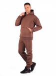 Костюм мужской футер 3-х нитка начес пенье "КОЛЬТ" ШОКОЛАД