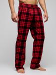 Пижама мужская кулирка с брюками "ЧИКАГО" КРАСНЫЙ