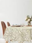 Берген птички крупные олива Скатерть круг д160 см 2310329