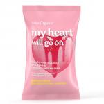 Miss organic бомбочка-сердце для ванны с предсказаниями my heart will go on 100,0