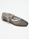 Балетки с липучкой летние DEDE SHOES 1580 BLACK