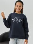 *Свитшот "Дрем" Графит Девочка