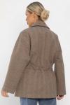 *Пальто-пиджак (коричневый) Б14130-7М