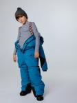 Комбинезон детский зимний Асимметрия лазурь