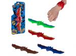 1TOY Flexi Wings 2 в 1 Супертянучка + Слэп-браслет в виде летучей мыши, цвет в асс., блистер