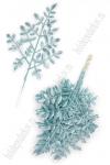 Ветки с глиттером 30*20 см (10 шт) SF-8022, голубой