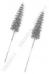 Ветки с глиттером 28 см (4 шт) SF-8032, серебро