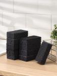 Губка для мытья посуды Black, 10 шт., 107?60?30 мм, крупнопористая