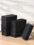 Губка для мытья посуды Black, 10 шт., 107?60?30 мм, крупнопористая