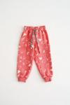 Брюки трикотажные детские Энди принт треугольник лосось