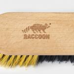 Щётка для пола Raccoon, 28?6?1,6 см, 174 пучка, 5 рядов, искусственная щетина