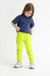 Брюки трикотажные со стрелками Base лайм