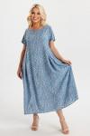 Платье женское  6124/05/Пыльно-голубой