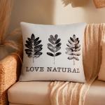 Наволочка декоративная «Этель» Natural print (вид 1), 40?40 см, хлопок 100%