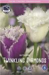 Тюльпан Твинклин Даймондс смесь (Tulipa Twinkling Diamonds), 15 шт