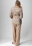 Костюм LAIKONY 553 клетка, капучино