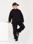 Костюм детский футер 3-х нитка начес пенье "Бейби Стайл" ЧЕРНЫЙ 3