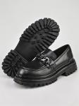 Лоферы женские/ Броги A-46P Black