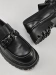 Лоферы женские/ Броги A-46P Black