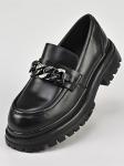 Лоферы женские/ Броги A-46P Black