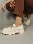 Лоферы женские/ Броги A-45MB Off white