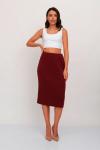 Юбка И 010/св.бордо