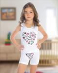 Комплект (Майка,боксеры) для девочки OTS 8601