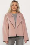 *Пальто укороченное Хайт (пудра) Б14315-7М