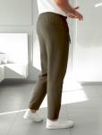 Брюки джоггеры на резинке из премиального футера двухнитки