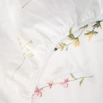 *Простыня на резинке 160х200х25, поплин, 'Ботанический сад'