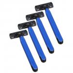 PROWAY Станки для бритья с тройным лезвием, силикон, пластик, 4шт