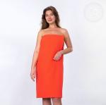 Килт для бани и сауны женский (коралл)