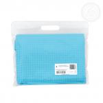 Полотенце вафельное банное Бирюзовое