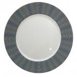 MILLIMI Графит Тарелка десертная, опаловое стекло, 19см