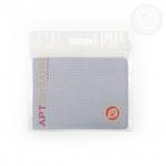 Полотенце вафельное банное Серебристое