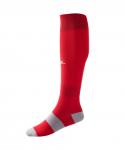 Гетры футбольные JOGEL CAMP BASIC SOCKS, красный/серый/белый