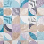 Шторы для кухни с подхватом Марципан