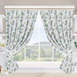 Шторы для кухни с подхватом Долина