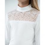 Блузка школьная кулирка с лайкрой 1654100101