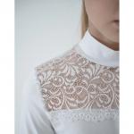 Блузка школьная кулирка с лайкрой 1654100101