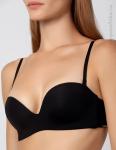 ICD10072 Бюст жен. Basic Microfiber  Балконет PUSH-UP (без косточки)  INNAMORE