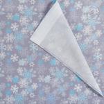 Шторы для кухни с подхватом Льдинка