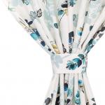 Шторы для гостиной с подхватом Мирт